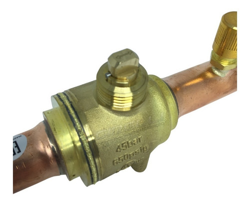 Imagem 5 de 7 de Válvula Esfera 3/4 Solda Gbc Danfoss 009l7054 Com Schraider