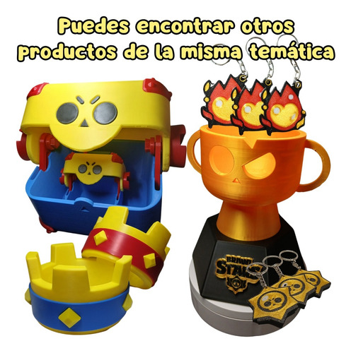 Set Omega Caja De Colección Para Brawl Stars Temática Game