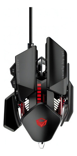 Mouse Gamer Transformer Meetion Gm80 Color Negro