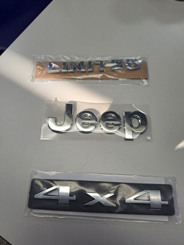 Emblema Jeep Limited 4x4 Cherokee Kj Kk Wj Wk 4g 