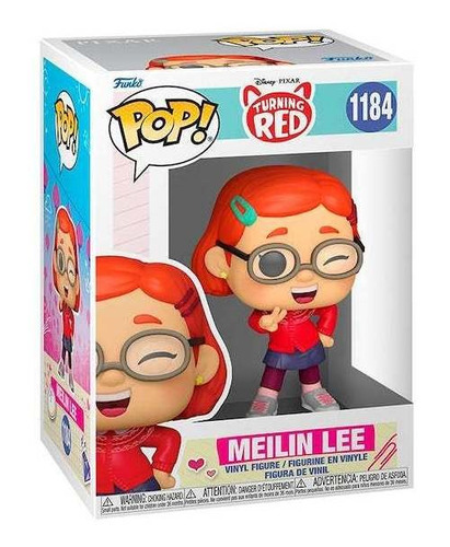 Figura Muñeco Vinilo Disney Pixar Turning Red - Meilin Lee