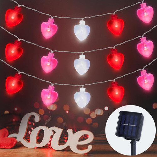 Outdoor Valentines Day Decorations 16.4 Ft 30 Led Valentines