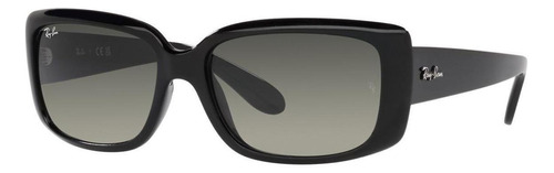 Gafas De Sol Ray Ban Rb4389 Mujer Originales Color Gris Color Del Armazón Negro