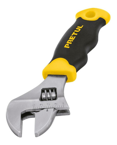 Llave Perico Corto 6' Con Grip Pretul 28219