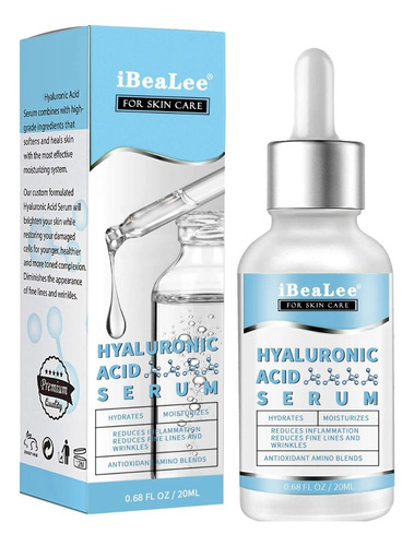 Serum Suero Con Acido Hialuronico Vitamina E Antimanchas