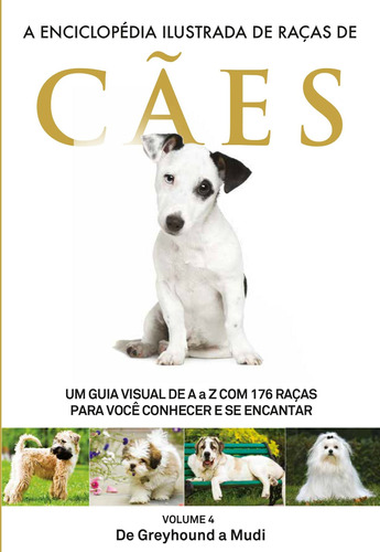 A Enciclopédia Ilustrada de Raças de Cães - Volume 4: Um guia visual de A a Z com 176 Raças para você conhecer e se encantar, de a Europa. Editora Europa Ltda., capa mole em português, 2021