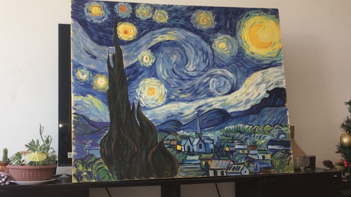 Reproduccion Van Gogh  La Noche Estrellada 