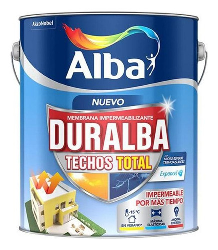 Membrana Liquida Alba Techos Total Aislante Termico 20l