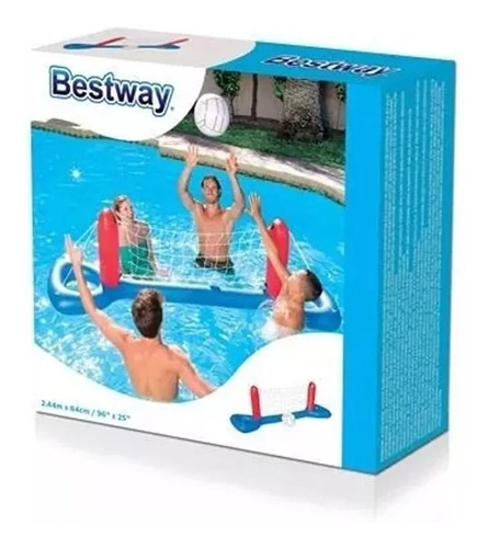 Red Volley Voley Inflable Pileta Agua Bestway 52133mundotoys