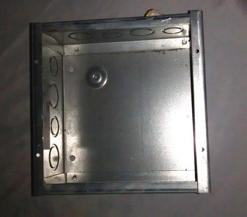 Caja De Paso Metalica Pesada 8x8x4