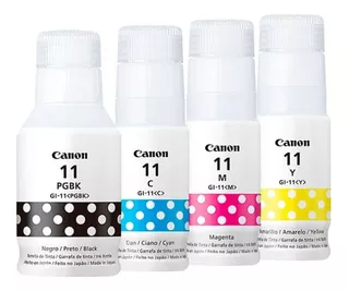 Pack X4 Tinta Canon Gi-11 G2160 G3160