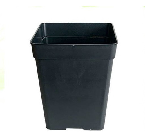 Maceta Plastica Negra (4,5 L - 13 X 13 X 23 Cm)