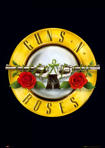 Póster Guns N' Roses Autoadhesivo 100x70cm #929