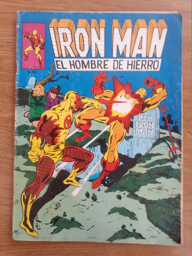 Cómic Iron Man Número 16 Editora Nacional Gabriela Mistral 1978