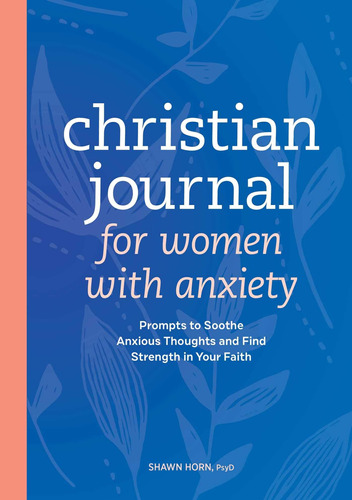Libro Diario Cristiano Para Mujeres Con Ansiedad-inglés