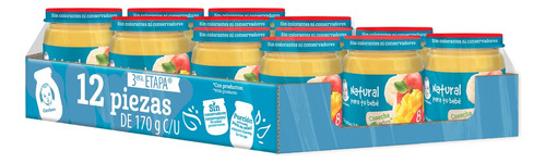Papilla Gerber Etapa 3 Frutas Mixtas, 170 Gr, Paquete De 12