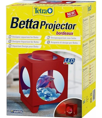 Beteira Tetra Projector Red C/ Led 1.8lt -  Brinde Ração