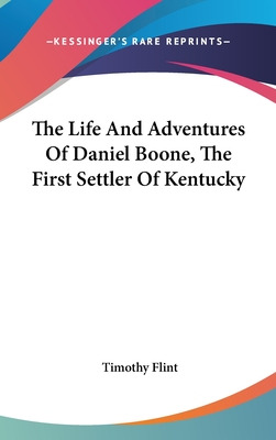 Libro The Life And Adventures Of Daniel Boone, The First ...