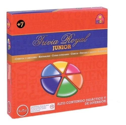 Juego De Mesa Trivia Junior Royal