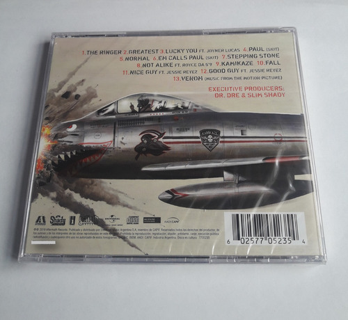 Cd Eminem Kamikaze Ind. Arg. (2018)