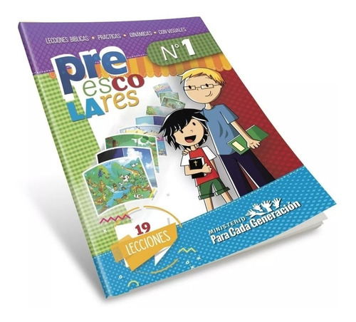 Imagen 2 de 10 de Escuela Bíblica -preescolares 1 - Ministerio Cada Generación