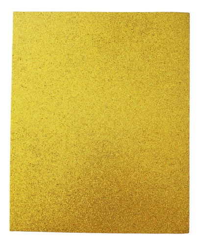 Foamy Diamantado Carta Oro Claro Iris Paquete