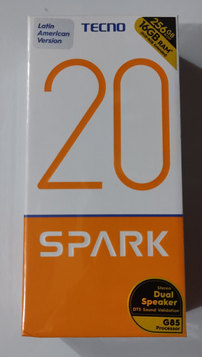 Celular Tecno Spark 20 8+8ram/256gb
