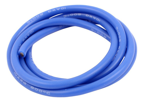 3 Ft Cabl Video 10awg Calibre Azul Flexible Cable Cobre Para