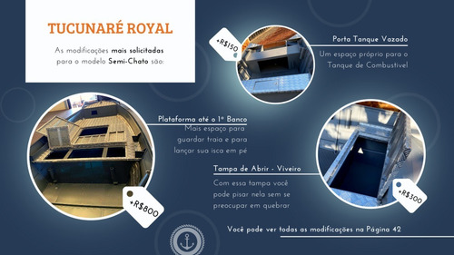 Imagem 4 de 13 de Barco Semi Chato - 6 Metros - Parcela Em 18x - Várias Cores