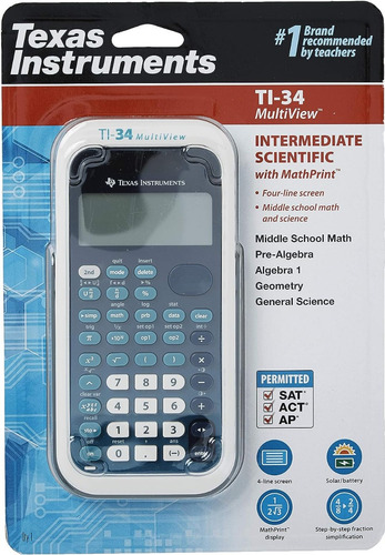 Calculadora Cientifica Texas Instruments Ti-34 Multiview
