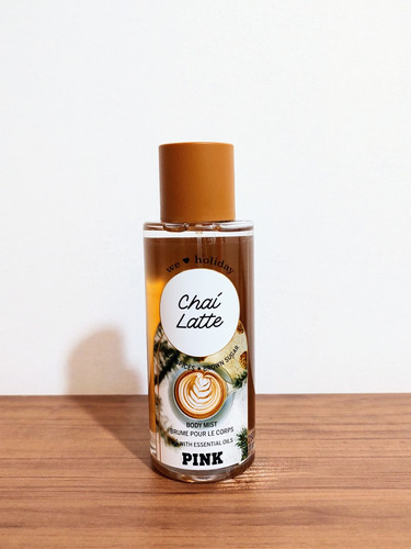 Victoria's Secret Pink Splash Chai Latte Fragrância Gourmand