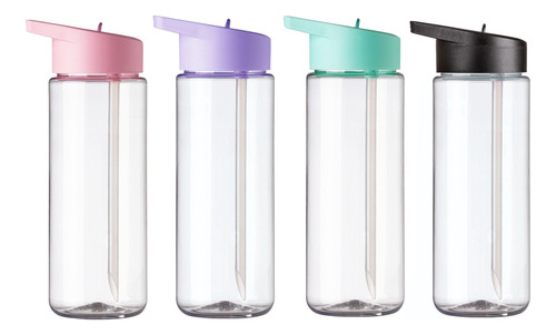 Botella Plástico Agua Merchandising Regalo Empresarial X10