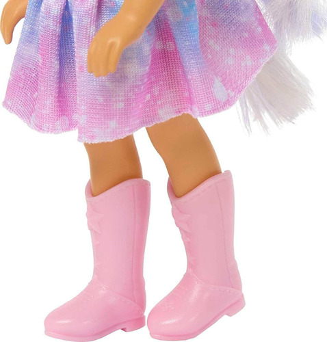 Muñeca Barbie Chelsea Princesa Unicornio