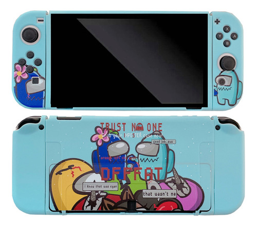 Funda Protectora De Silicona Para Switch Among Us