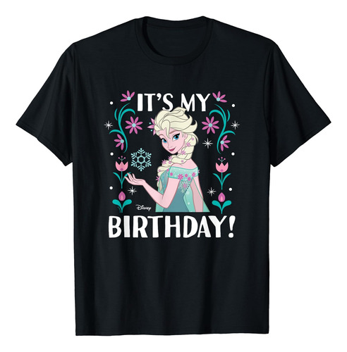 Frozen - Playera Es Mi Cumpleaños Elsa