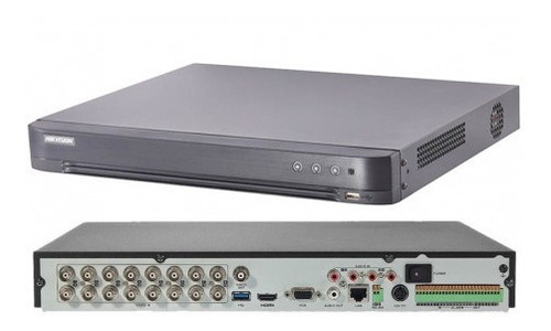 Dvr 8 Mpx / 16 Canales 4k Turbohd + 16 Canales Ip Hikvision