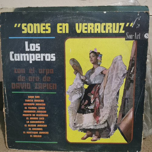 Disco Lp Los Camperos-sones En Veracruz