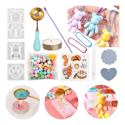 Kit Bisuteria Manualidade Arte Creatividad Pulsera Niña Niño