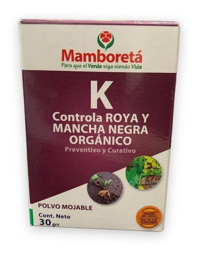 Mamboreta K Roya Y Mancha Negra 30gr  -preventivo Y Curativo