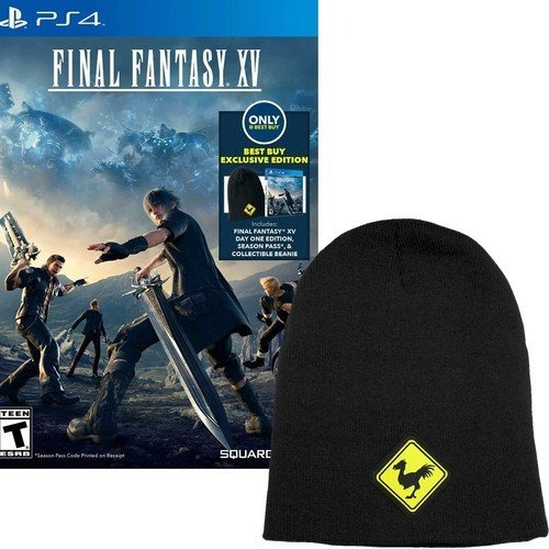 Playstation Final Fantasy Xv With Collectible Beanie And Sea