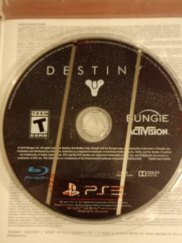 Destiny Para Ps3 (Usado)