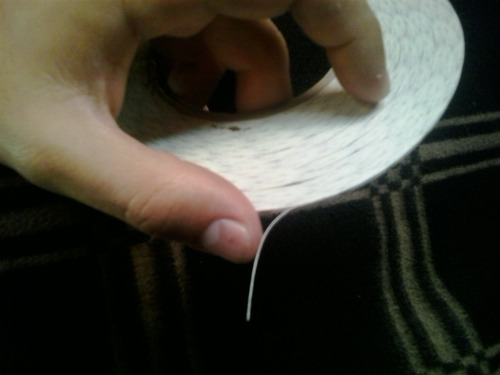 Cinta Doble Faz Fas Fax Adhesiva 3m 2mm 3mm 5mm Rollo 100mts (Usado)