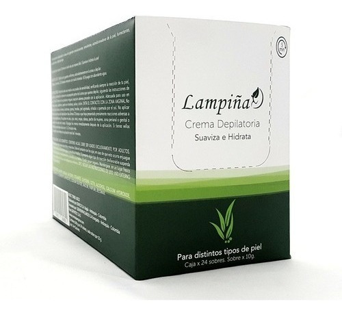 Lampiña Crema Depilatoria 10g - G A $450