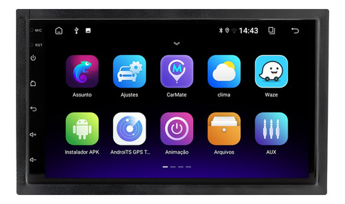 Multimidia Ecosport 2010 2012 Android 13 Carplay 2gb 64gb 7p