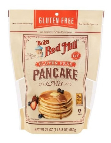 Bobs Red Mills Harina P/ Pancakes Hot Cakes Gluten Free 680g