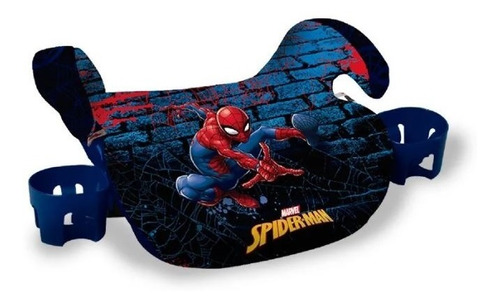 Booster Sin Respaldo Con Portavaso Spiderman 15-36 Kg
