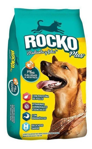 Alimento Rocko Plus para perro adulto todos los tamaños sabor mix en bolsa de 20kg