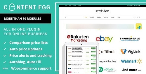 Content Egg - Plugin Para Afiliados, Comparação De Preços