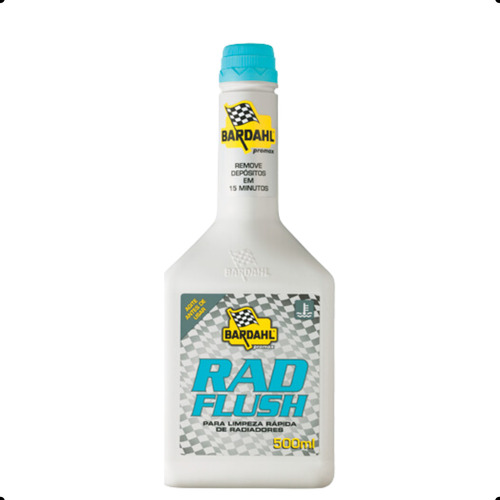 Aditivo Limpa Radiadores Bardahl Rad Flush 500 Ml 4 Unidades