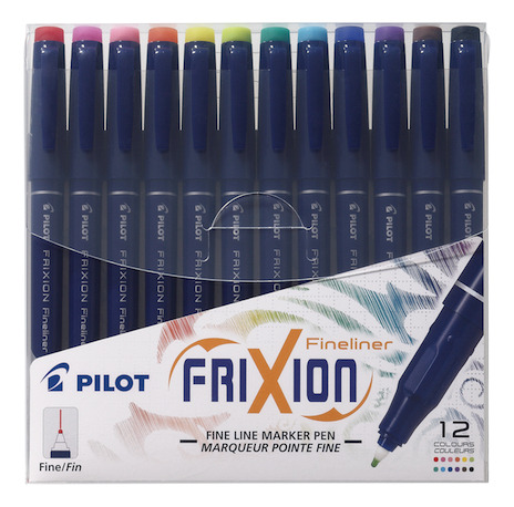 Marcadores Pilot Frixion Fine Borrables X12 Serviciopapelero